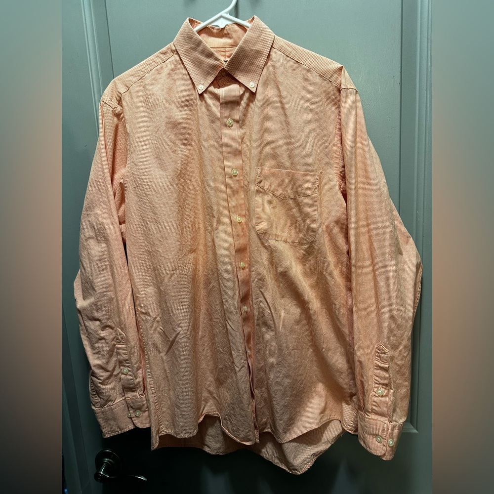 Club Room Size 15.5 Easy Care Cotton Dress Shirt EUC